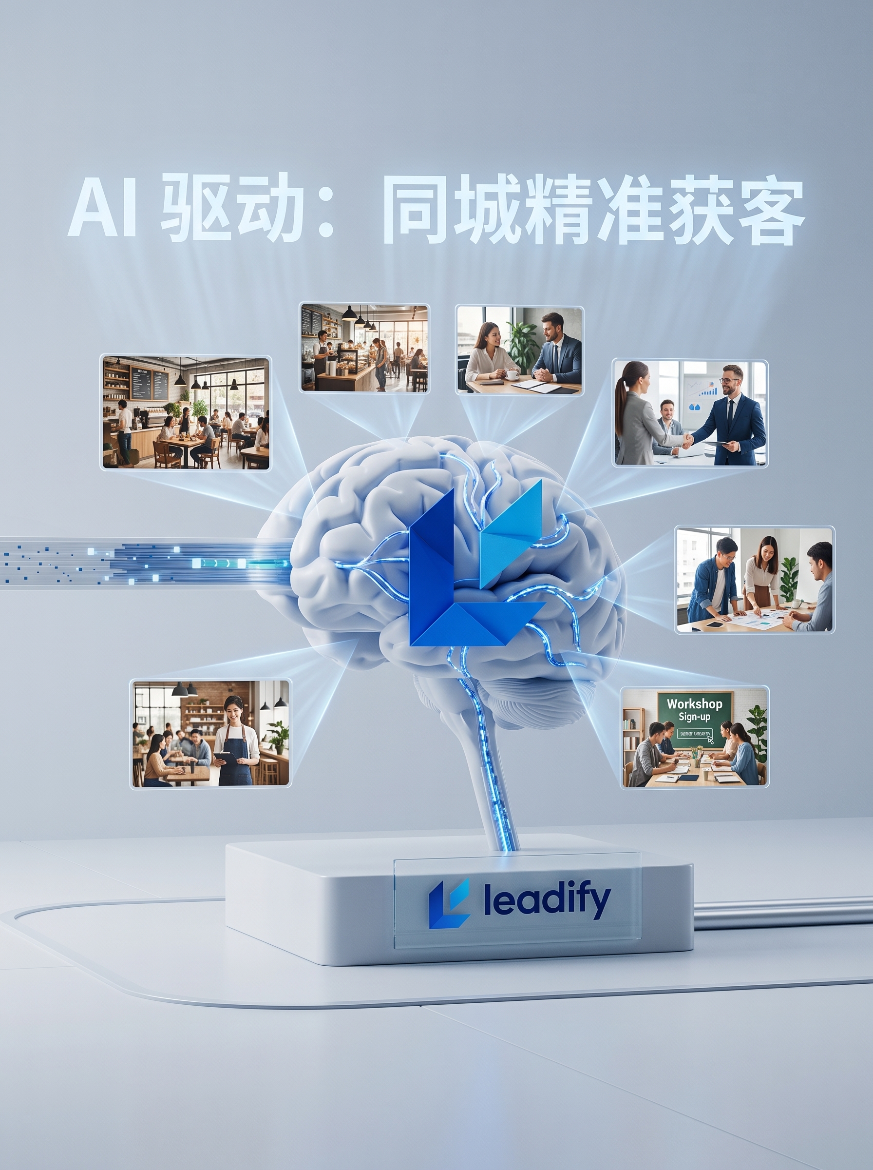 IP 是就一个用自己的脸,开一个档口的,把生意放网在上