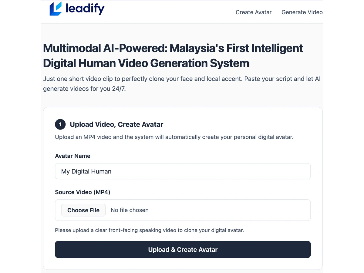 Leadify AI 工具功能展示(2/5)